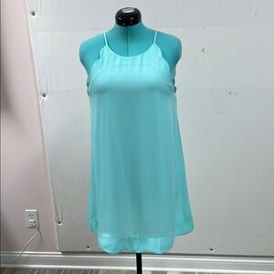 Lauren James Aqua Mini Dress
